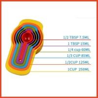 ราคา ชุดช้อนตวง 6 ชิ้นขนาดต่างๆทําจากพลาสติกปลอดภัย (44363523273)