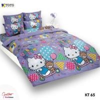 ราคา TOTO ผ้าปู 3.5ฟุต ลายคิตตี้ KT65 (ไม่รวมผ้านวม) (54008065113)