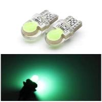 ราคา ไฟหรี่ LED ขั้วT10 COB 2ชิพ ซิลิโคน (สีเขียว) 2หลอด 12V (18605047115)