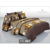 ราคา NEW!! เซทรวมนวม ฟาวเท่น(Fountain เครือทิวลิป) ลายการ์ตูนลิขสิทธิ์ รีลัคคุมะ(Rilakkuma) ทอละเอียด 300 เส้นด้าย (4944401500)