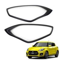 ราคา ครอบไฟหน้า กรอบไฟหน้า ดำด้าน สำหรับ ซูซูกิ Suzuki สวิฟ Swift Hatchback ปี 2018 2019 (6935613545)