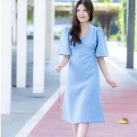 ราคา AMISBRAND - Alice Dress - เดรสยาวคอวี เดรสยาวทรงเอบาน ชุดใส่เที่ยว ใส่ออกงาน ชุดไปคาเฟ่ (22461865465)