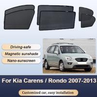 ราคา Sun Shade สําหรับ Kia Carens Rondo7 MK2 Naza Citra 2 UN Rondo 2007-2013 ม่านบังแดดแม่เหล็กฉนวนกันความร้อนตาข่าย Visor รถอุปกรณ์เสริม (57259555608)