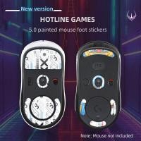 ราคา Hotline Games 5.0 Mouse Skates สําหรับ Logitech G PRO X SUPERLIGHT เมาส์ไร้สายเปลี่ยนฟุต,0.8 มม. (16893537247)