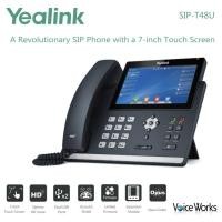 ราคา โทรศัพท์ไอพีแบบจอสีสัมผัส 7" Touch Screen Yealink IP Phone T48U (6834190368)