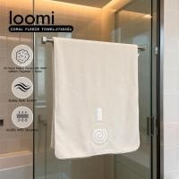 ราคา loomi ผ้าขนหนู 70x140 ซม. (27x55 นิ้ว)รุ่น TPDK-02 สีเบจ (56056085094)