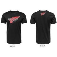 ราคา เสื้อยืด RED WINGS COTTON และ MICROFIBER BLACK COLOUR (49709679048)