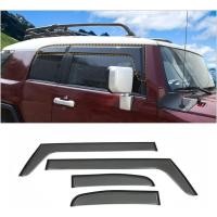 ราคา Fit สําหรับ Toyota FJ Cruiser 2004-201 Deflectors หน้าต่างด้านข้าง, ABS ภายนอก Mount Rain Guards, Rain Guards สําหรับรถยนต์ Windows, 4 ชิ้น (55559515386)
