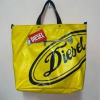 ราคา กระเป๋า มือสอง ของแท้ Diesel YELLOW ‘Curty’ shopper bag สภาพดี (26889512334)