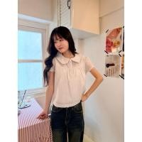 ราคา jellybutter รุ่น Ham&cheese blouse เสื้อโปโลคอบัวผู้หญิง สีเทา (52554896260)
