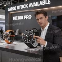 ราคา 2026 GPS นาฬิกา HD300 pro สมาร์ทนาฬิกาสําหรับชายกันน้ําว่ายน้ําดําน้ํา LED กลางแจ้ง AMOLED SmartWatch BT Call (56258992589)