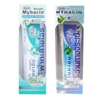 ราคา ยาสีฟัน มายบาซิน 100 กรัม สูตรฟ้าทะลายโจร / สูตรเบรท MyBacin Toothpaste Fatalaijone / Breath (3775085165)