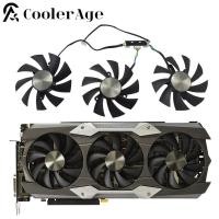 ราคา Original Video Card พัดลมสําหรับ ZOTAC GTX 1080 Ti AMP EXTREME 11G 87 มม.GA92S2U GTX1080Ti กราฟิกการ์ดพัดลมระบายความร้อน (50709581865)