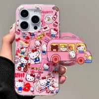 ราคา รถบัสคิตตี้สีชมพูเหมาะสําหรับ Apple 17promax เคสโทรศัพท์ iPhone16/15 น่ารัก 14/13P แม่เหล็ก (57210073863)
