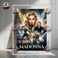 ราคา โปสเตอร์ MADONNA พร้อมกรอบแก้วคริสตัลคุณภาพสูง 1 (48259380197)