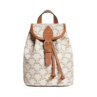 ราคา Celine เซลีน Folco ซีรีส์ ออกแบบ วินเทจ Casual Backpack การเดินทาง กระเป๋าเป้สะพายหลังคู่ที่มีประโยชน์และมีสไตล์ (27176477307)