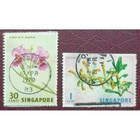 ราคา แสตมป์ต่างประเทศSingaporeรุ่นวินเทจจำนวน2ดวงใช้งานแล้ว (4680301203)