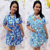 ราคา KATUN ชุดนอนผู้ใหญ่ ผ้าคอตตอน negligee with Doraemon motif ใส่ xl (26565151544)