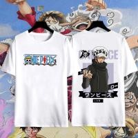 ราคา SOLO2024 Shounen Anime One Piece MaleT-shirt Oversized Fit T-shirt FashionPersonality lmage Short SleeveUnisex Loose T-s (44263615599)
