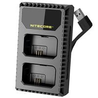 ราคา ที่ชาร์จแบตเตอรี่กล้อง NP-FW50 Nitecore USN1 Dual Slot Camera Battery Charger for Sony Alpha 7R A7 A3000 A5000 A600 (6648774081)