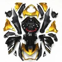 ราคา For Kawasaki Z800 2013 2014 2015 2016 Bodywork Cowling Bright gold black gradient print Full Fairin (45102430217)