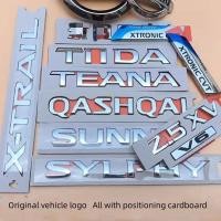 ราคา สําหรับ NISSAN TIIDA TEANA SUNNY QASHQAI X-TRAIL โลโก้อัตโนมัติ Trunk ตัวอักษรป้ายโรงงานเดิม (58108720984)