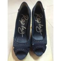 ราคา รองเท้าส้นสูง ยี่ห้อ REPLAY สีกรมท่า มือสอง เบอร์ 38 -39 (263476658)