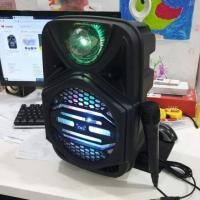 ราคา Music C.J รุ่น ND-W44 Bluetooth Speaker ลำโพงบลูทูธ Bluetooth / USB / TF / MIC / FM / AUX พร้อมไมโครโฟน (4069017113)
