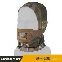 ราคา Camouflage Outdoor Rider Breathable ยุทธวิธีขี่จักรยานหมวกป้องกันฝุ่นยืดผ้า Upholstered Windproof ปาก wosport SDMG (44380779185)