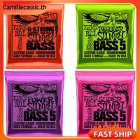 ราคา [CAMILLES]Ernie Ball Bass Strings 233 2835 2824 2836 สําหรับ 4 String 5 String Electric Bass (55510536038)