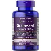ราคา Puritan Grape Seed Extract 200 mg 120 แคปซูล สารสกัดจากเมล็ดองุ่น (2024355853)