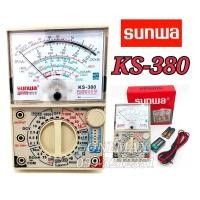 ราคา SUNWA KS-380 Multimeter มัลติมิเตอร์เข็ม มิเตอร์วัดไฟ มัลติมิเตอร์แบบอนาล็อก มิเตอร์วัดไฟแบบเข็ม (21710836405)