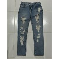 ราคา กางเกงยีนส์ ขาดๆเท่ๆ ยี่ห้อ GUESS ของแท้ (27915911920)