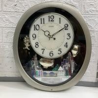 ราคา [นาฬิกามือสองญี่ปุ่น] #W38 นาฬิกาแขวน CITICEN จอกระจก บอดี้พลาสติก นาฬิกา clock (28853384003)
