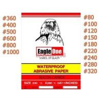 ราคา กระดาษทราย กระดาษทรายน้ำ กระดาษทรายขัดเหล็ก Eagle One มีทุกเบอร์ (3633637052)