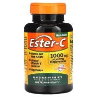 ราคา American Health Ester-C With Citrus Bioflavonoids 1000 mg 90 Vegetarian Tablets (23661704679)