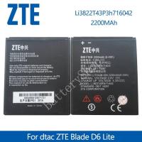 ราคา แบตเตอรี่ dtac ZTE Blade D6 Lite (Li3822T43P3h716042) Or. 2200MAh 4.35V (4957828100)