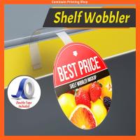 ราคา Wobbler การพิมพ์ (ทรงกลม) ชั้นวางจอแสดงผล Wobbler, เสนอแท็กแบนเนอร์, ชั้นวาง Rocker พร้อม Strip, โฆษณาขายปลีก跳卡 (47355338084)