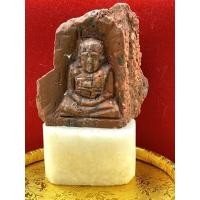 ราคา P-01-141264 พระสมเด็จหลวงปู่ทวดแกะสลักจากหินพระธาตุเขาสามร้อยยอด (15917882679)