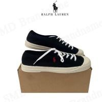 ราคา Polo Ralph Lauren รองเท้าผ้าใบ รุ่น Sneakers Polo Ralph Lauren Black Code: 816913721001 (25832517761)