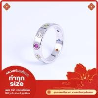 ราคา แหวนนพเก้าเงินแท้ 925 พลอยนพเก้าตามตำรา 9 ประเภท (46960643032)