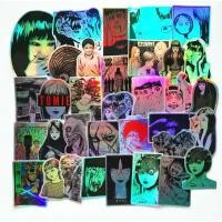 ราคา 50PCS Tomie Anime Laser Sticker Pack | สติกเกอร์อนิเมะโทมิเอะ เลเซอร์วิบวับ ดาร์กอาร์ต (45004098452)