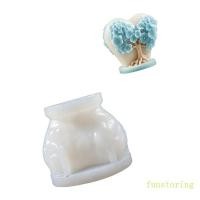 ราคา FUN Romance Heart Shaped Flower Wishing Tree Mould สําหรับงานฝีมือ DIY (43330905333)