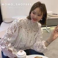 ราคา เสื้อลูกไม้ฉลุคอปืน เสื้อลูกไม้ไฮโซ (19212003164)