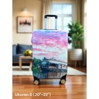 ราคา ผ้าคลุมกระเป๋าเดินทางขนาด 20-22 นิ้ว (58054075944)