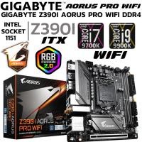 ราคา MAINBOARD (เมนบอร์ด) 1200 Z390 I AORUS PRO WIFI DDR4 Support Gen 8 Gen 9 (41770659227)