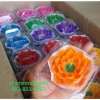 ราคา ผางประทีป เทียนดอกบัวบานลอยน้ำ(รีฟิว)ไม่มีฐาน สีชมพู เหลือง ขาว เขียว #เทียนดอกบัวลักษมี #เทียน#ดอกบัว#พระแม่ลักษมี (1849029199)