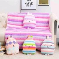 ราคา หมอนผ้าห่ม หมอนซุกมือได้ หมอนเป้สะพายได้ พกพาสะสวก (40751215558)