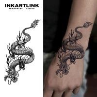 ราคา INKARTLINKFlyingDragon สติ๊กเกอร์รอยสักชั่วคราว ติดทนนานถึง 15 วัน เหมาะสำหรับการแต่งกายและสนุกสนาน (50506162189)
