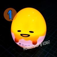 ราคา โคมไฟ #4 โคมไฟตั้งโต๊ะ LED ไข่ขี้เกียจ gudetama น่ารักสไตล์เกาหลี เหมาะสำหรับตกแต่งห้อง (6732558156)